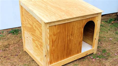 sheet metal dog house|how to build a dog house.